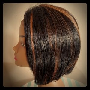 100% human hair bob wig